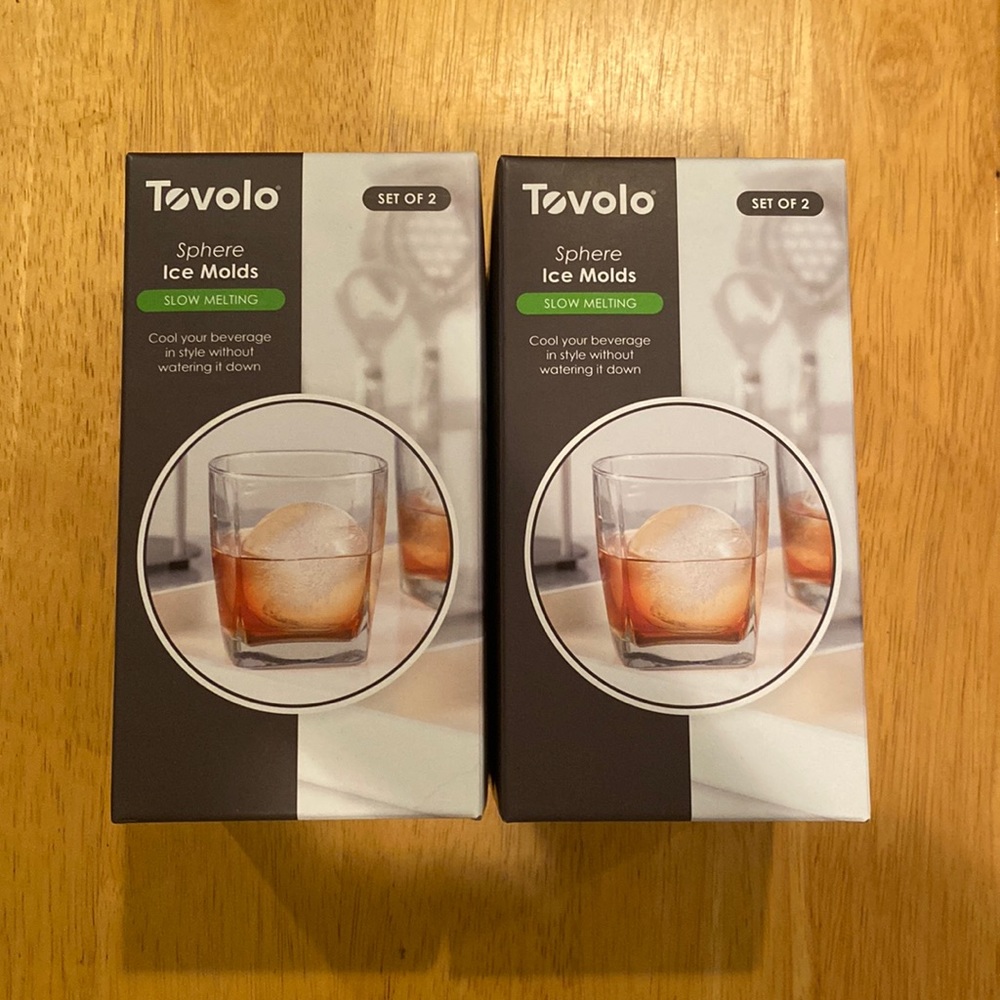 Tovolo Sphere Ice Molds - Grey